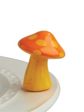 Nora Flemming, mini Orange & Yellow Mushroom